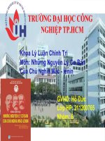 Chương VIII Những vấn đề chính trị  xã hội có tính quy luật trong tiến trình cách mạng xã hội chủ nghĩa III. GIẢI QUYẾT VẤN ĐỀ DÂN TỘC VÀ TÔN GIÁO