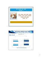 Chương 2 Kế toán chi phí sản xuất tính giá thành theo chi phí thực tế Phần 2 (Môn Kế toán chi phí)