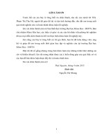 Phân tích dạng kim loại pb, zn trong trầm tích bằng phương pháp chiết chọn lọc