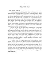 luận văn thạc sĩ quản trị nhân lực Biện pháp tạo động lực cho người lao động tại Viễn thông Thanh Hoá
