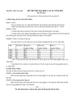 Đề thi thử ĐH lần 2- Địa