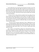 luận văn quản trị kinh doanh  Thực trạng hoạt động và sản xuất kinh doanh của Công ty TNHH nhà nước một thành viên Xuất nhập khẩu và Đầu tư Hà Nội.