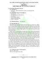 Dự án đầu tư kinh doanh bến bãi và dịch vụ sửa chữa tàu biển