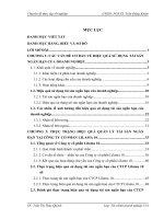 luận văn quản trị chất lượng  Nâng cao hiệu quả sử dụng tài sản ngắn hạn tại Công ty cổ phần Lilama 10.