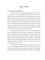 Luận án tiến sĩ y học Ứng dụng đánh giá vận tốc sóng mạch động mạch chủ cho phân tầng nguy cơ, phát hiện những đối tượng nguy cơ cao bệnh tim mạch nói chung và bệnh Động mạch vàng nói riêng