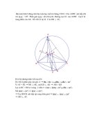 hd giải bt hình 9 TTTH T2/2011