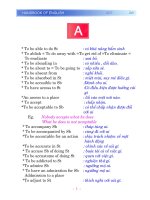 Tài liệu Hand Book of English