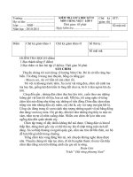 Đề kiểm tra Giữa ky2 TV5