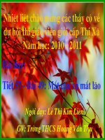 bài 53. mắt cận và mắt lão