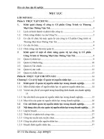luận văn quản trị nhân lực  Giải pháp nâng cao hiệu quả quản trị nguồn nhân lực tại Công ty Cổ phần Công Trình và Thương Mại Giao Thông Vận Tải