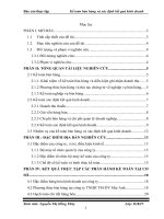 luận văn quản trị kinh doanh  Hoàn thiện công tác bán hàng và xác định kết quả kinh doanh tại công ty TNHH TM-DV Mai Anh