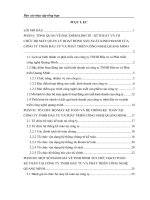 luận văn quản trị kinh doanh  HOẠT ĐỘNG SẢN XUẤT KINH DOANH CỦA CÔNG TY TNHH ĐẨU TƯ VÀ PHÁT TRIỂN CÔNG NGHỆ QUANG MINH