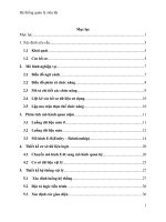 Phần tích thiết kế hệ thống quản lý siêu thị