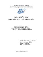 Tiểu luận môn điện toán lưới và đám mây SONG SONG HÓA THUẬT TOÁN DIJKSTRA