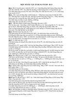 Bài tập nhiệt hay