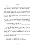 Bài tập luật hình sự