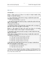 Báo cáo tổng hợp tại công ty CP đầu tư phát triển công nghệ Truyền thông