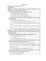 luận văn quản trị chất lượng   Nâng cao chất lượng cho vay doanh nghiệp vừa và nhỏ tại Ngân hàng TMCP Bắc Á Chi nhánh Kim Liên