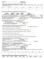 KT tự luận 45'' lần 2 - 4 mã đề