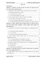 báo cáo thực tập: Những vấn đề lý luận và thực tiễn liên quan đến chất lượng cho vay hộ sản xuất tại NHTM