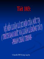 ve nen luan li xa hoi nuoc ta