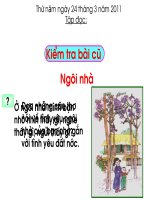 tập đọc lớp 1: quà của bố