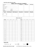 de thi bổ túc kiến thức - vat ly phổ thông - Hệ trung cấp chuyên nghiệp