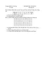 10 Đề kiểm tra có đáp áp 10 CB