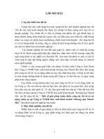 luận văn quản trị nhân lực  Một số giải pháp hoàn thiện công tác bố trí và sử dụng nhân sự tại Công ty TNHH Sản xuất Kinh doanh Thương mại Thanh Hải