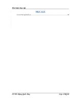 luận văn quản trị nhân lực Nâng cao hiệu quả công tác Tuyển dụng tại Công ty Cổ phần Việt Nam IT