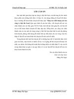 luận văn quản trị kinh doanh  Nâng cao chất lượng sợi của công ty Dệt Hà Nam