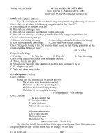 de dap an KT ki 2 NV 9 Vinh Phuc