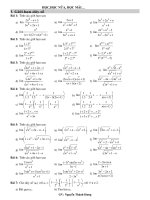 Ôn tập giới hạn