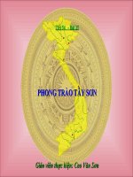 tiet 54-Phong trao Tay Son