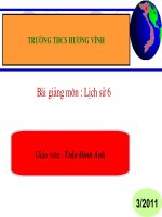Sử 6 Bài 24 Tiết 27