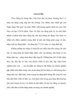 Tiểu luận Chất lượng nhân sự - Bài toán nan giải ở công ty CP Vinamit