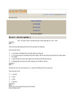 Bài thi trắc nghiệm quản trị tài chính.