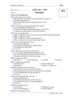 kiem tra 1 tiết học kỳ 2 sinh 8 MD3