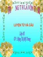 luyên tư va câu : MRVT Dung cam