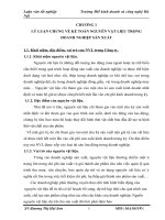 NÂNG CAO CHẤT LƯỢNG CÔNG TÁC KẾ TOÁN NGUYÊN VẬT LIỆU TẠI CÔNG TY TNHH CƠ KHÍ CHÍNH XÁC VÀ THƯƠNG MẠI AN PHÚ