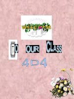 ENGLISH 4 Unit 8: Let’s Talk (P1)-THI GVG