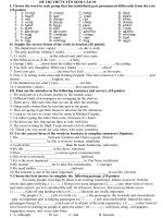 de thi thu vao lop 10 -2011