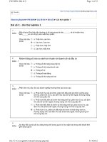 Bài tập trắc nghiệm quản trị tài chính có đáp án