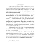 Chính sách tiền tệ và công cụ thực thi chính sách tiền tệ ở Việt Nam hiện nay