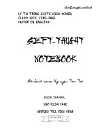 Tài liệu Tập Tự Học Anh Văn