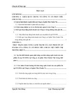 luận văn quản trị chiến lược Một số giải pháp nâng cao khả năng cạnh tranh sản phẩm ổn áp STANDA của công ty cổ phần Tiêu Chuẩn Việt