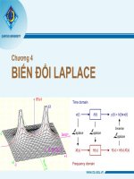 Bài giảng Toán kĩ thuật Chương 4 - ĐH Cần Thơ