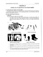 công cụ và quản lý an toàn điện