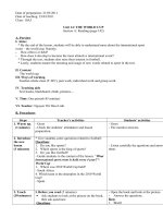 Tiếng anh 10- unit 14