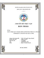 HOÀN THIỆN QUẢN TRỊ HỆ THỐNG KÊNH PHÂN PHỐI CỦA CÔNG TY TNHH DỊCH VỤ THƯƠNG MẠI VIỆT AN PHÚ